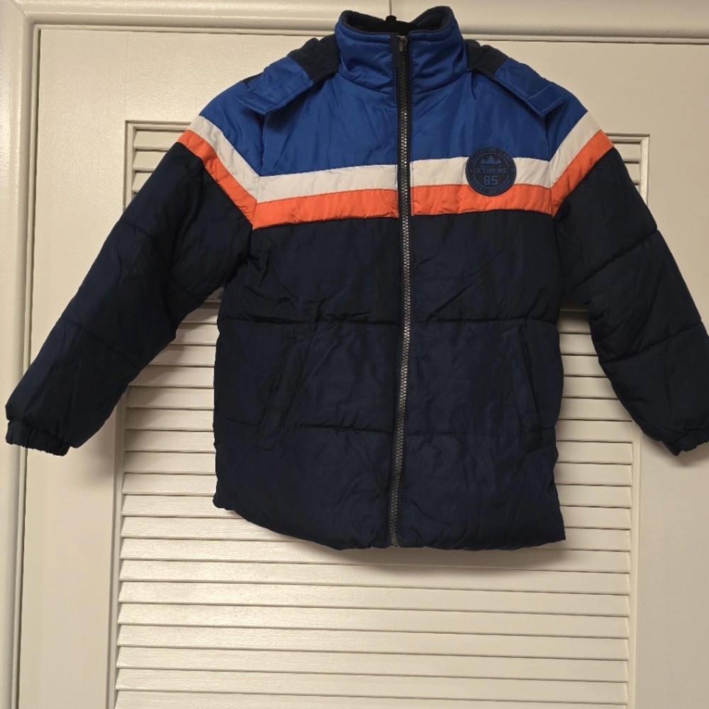 Xtreme - Kids Zip-Up Puff Winter Jacket With Hood & Pockets